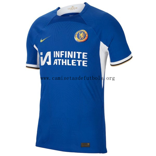 Camiseta Chelsea Replica Primera Ropa 2023/24 Descuento tirado de colección