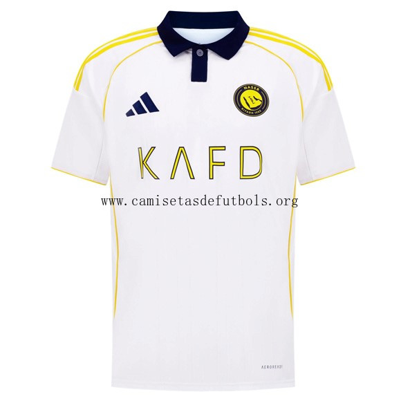 Camiseta Al-Nassr FC Replica Tercera Ropa 2025/26 Descuentazo, aprovéchala ya