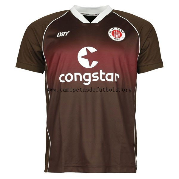 Camiseta FC St Pauli Replica Primera Ropa 2023/24 ¡¡Cómo humilde preciaco de infarto!