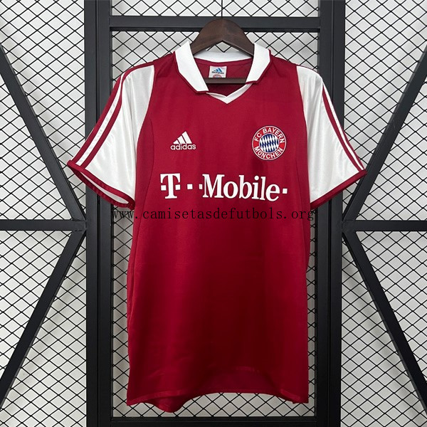 Camiseta Bayern Munich Replica Primera Ropa Retro 2003-2004 Brutal gangaza, pide ahora sin competencia