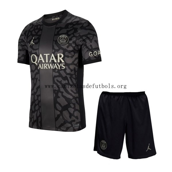 Camiseta Paris Saint Germain Replica Tercera Ropa Niño 2023/24 Aprovéchalo este oferta formidable