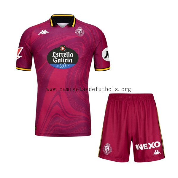 Camiseta Real Valladolid Replica Tercera Ropa Niño 2024/25 Precio prodigioso sin competencia