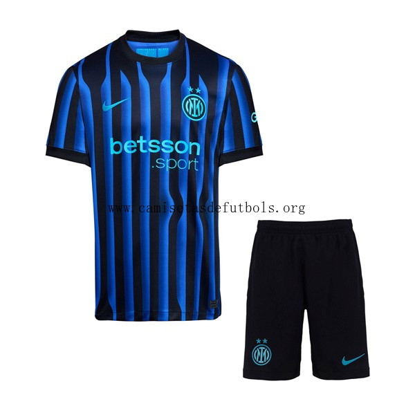 Camiseta Inter Milan Replica Primera Ropa Niño 2025/26 ¡¡Cómo asequible preciaso sin competencia!