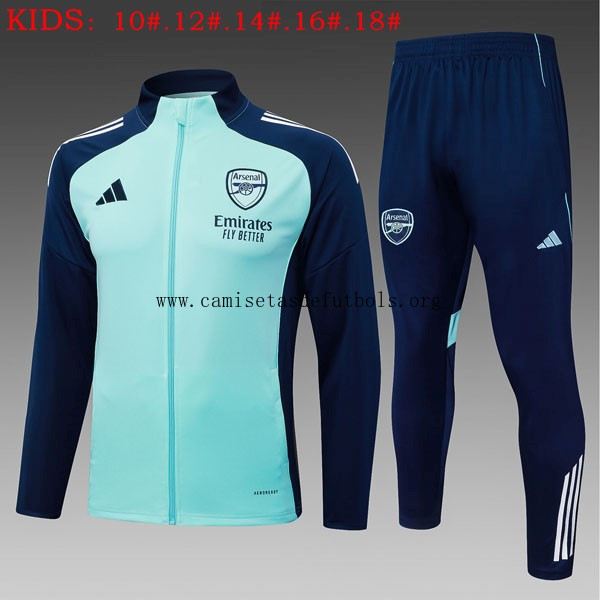 Ninos Chandal Arsenal 2025/26 Verde 5 ¡¡Qué económico descuento de la temporada!