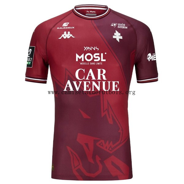 Camiseta FC Metz Replica Primera Ropa 2024/25 ¡¡Qué amigo gangaza de colección!