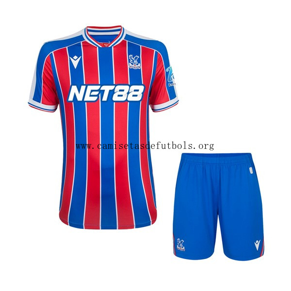 Camiseta Crystal Palace Replica Primera Ropa Niño 2025/26 Rebaja regalado