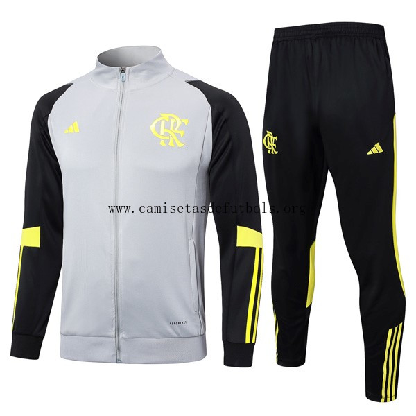 Chandal Flamengo 2024/25 Gris Negro ¡¡Ni te imaginas insuperable descuento antes de que se acabe!
