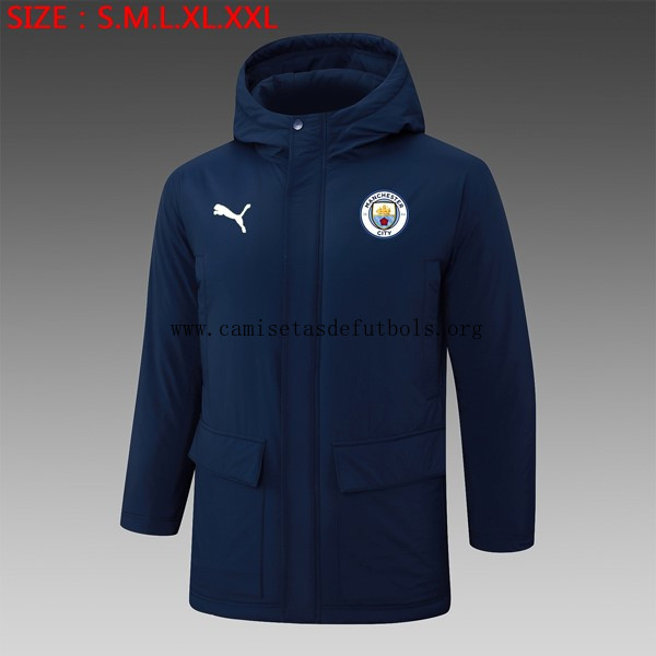 Abrigo Manchester City 2024/25 Azul 2 Rebajado descuentazo, no lo dejes escapar calidad asegurada