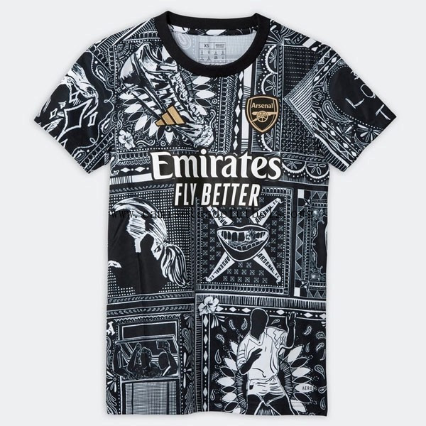 Camiseta Arsenal x Ian Wright Pre-Match 2023/24 ¡¡Menudo/a preciaco, corre a por él! Camiseta Arsenal x Ian Wright Pre-Match 2023/24 ¡¡Menudo/a preciaco, corre a por él!