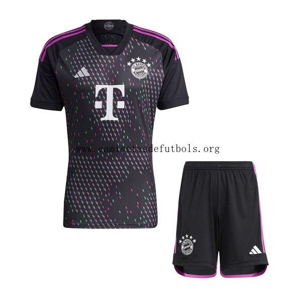 Camiseta Bayern Munich Replica Segunda Ropa Niño 2023/24 Benefíciate este saldazo ridículo