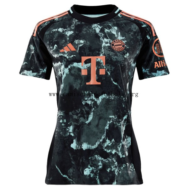 Camiseta Bayern Munich Replica Segunda Ropa Mujer 2024/25 Bestial ganga, dispara en todo el mercado