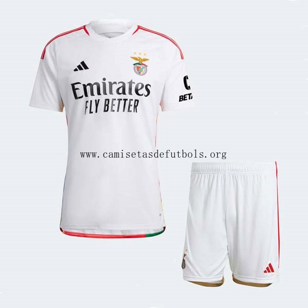 Camiseta Benfica Replica Tercera Ropa Niño 2023/24 ¿¡Menudo/a oportunidad?