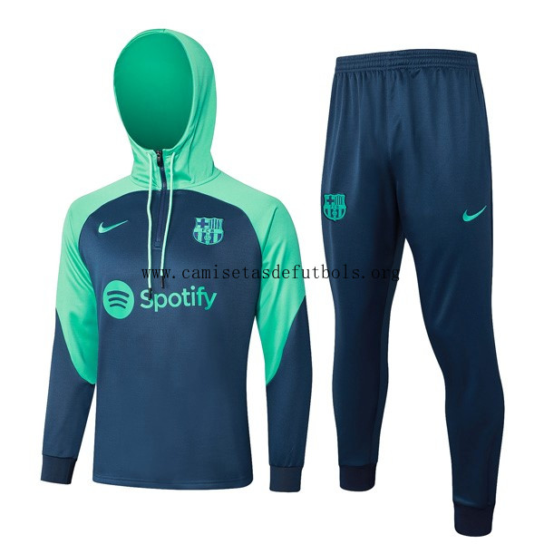 Sudadera Con Capucha Barcelona 2024 Azul 2 Rebaja bestia sin competencia