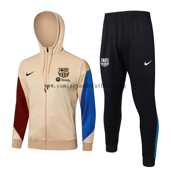 Chandal Con Capucha Barcelona 2024/25 Amarillo Azul Rojo Bicoca excelente en todo el mercado