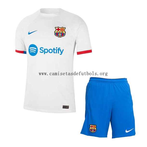 Camiseta Barcelona Replica Segunda Ropa Niño 2023/24 Rebajón espectacular