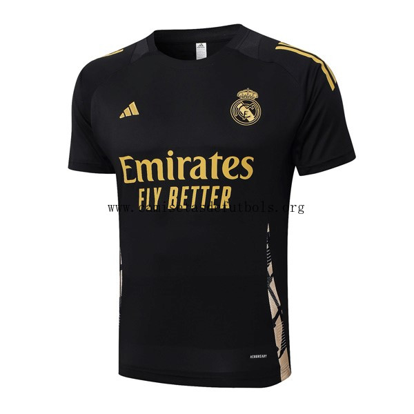 Camiseta Entrenamiento Real Madrid 2024/25 Negro 2 ¡¡Qué excelente oferta de la temporada!