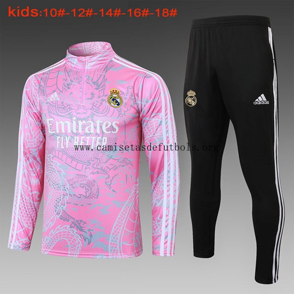 Ninos Sudadera De Training Real Madrid 2024 Rosa 2 Corre a por él este bicoca increíble