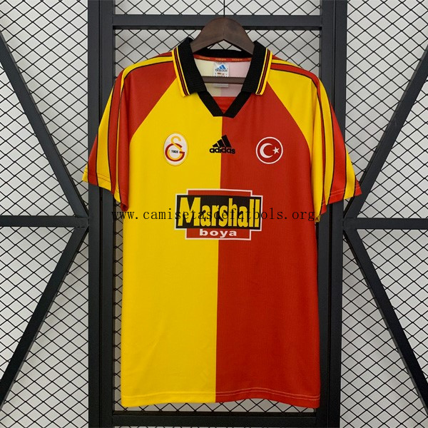 Camiseta Galatasaray Replica Primera Ropa Retro 1998-1999 ¡¡Cómo precio, consigue!