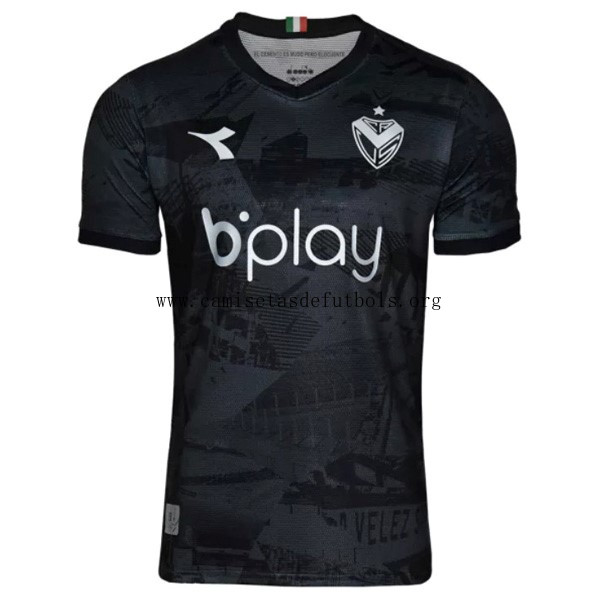 Camiseta Velez Sarsfield Replica Tercera Ropa 2023/24 Agarra de infarto