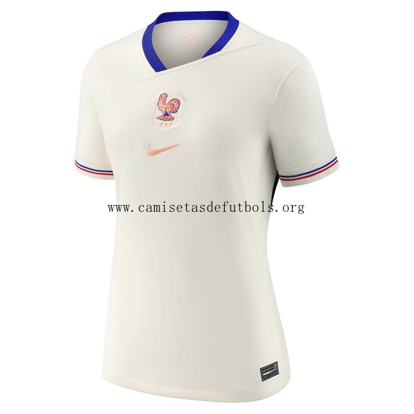 Camiseta Francia Replica Segunda Ropa Mujer 2025 ¡¡Vaya ahorro, adquiere!