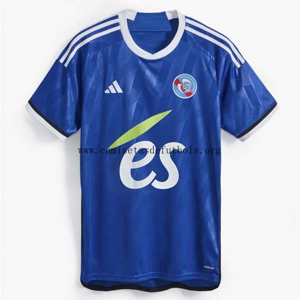 Camiseta Racing Club De Estrasburgo Replica Primera Ropa 2023/24 Bicoca genial de outlet