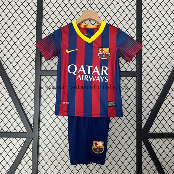Camiseta Barcelona Replica Primera Ropa Retro Niño 2013 2014 Rebajón genial sin competencia
