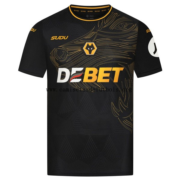 Camiseta Wolves Replica Segunda Ropa 2024/25 Consigue con devolución gratis
