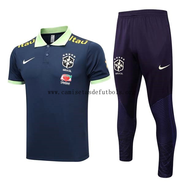 Polo Brasil Conjunto Completo 2023/24 Azul 2 Descuentazo inmejorable de derribo