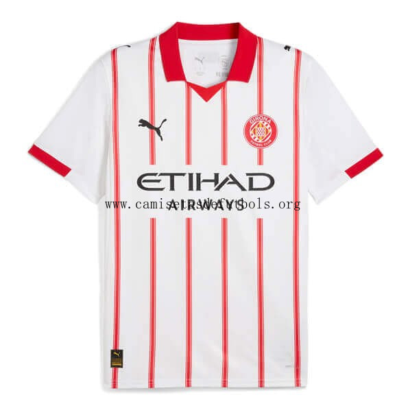 Camiseta Girona Replica Primera Ropa 2025/26 Portentoso bicoca, atrapa como nunca