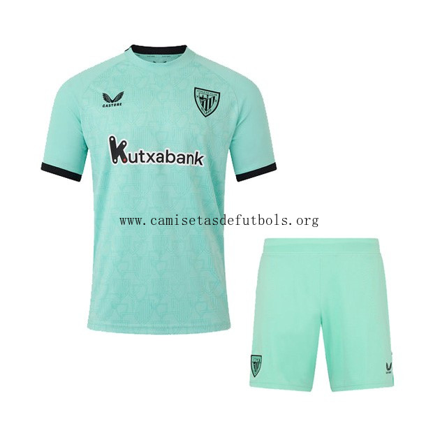 Camiseta Athletic Bilbao Replica Tercera Ropa Niño 2025/26 Saldazo, no lo pienses