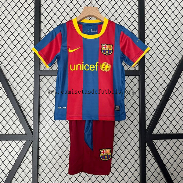 Camiseta Barcelona Replica Primera Ropa Retro Niño 2010 2011 Rebaja, no lo dejes escapar
