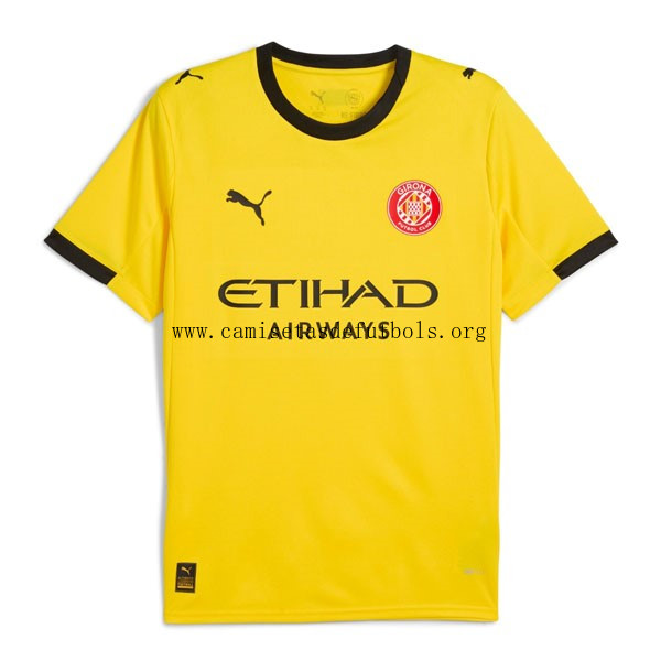 Camiseta Girona Replica Segunda Ropa 2025/26 Reserva en toda la red