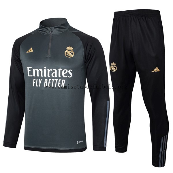 Sudadera De Training Real Madrid Gris 2 Ofertón, adquiere
