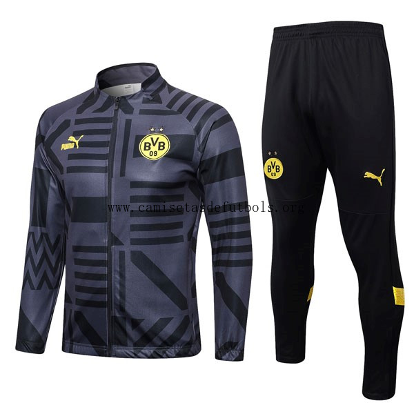 Chandal Dortmund 2022/23 Gris Negro Llévatelo este saldo estupendo