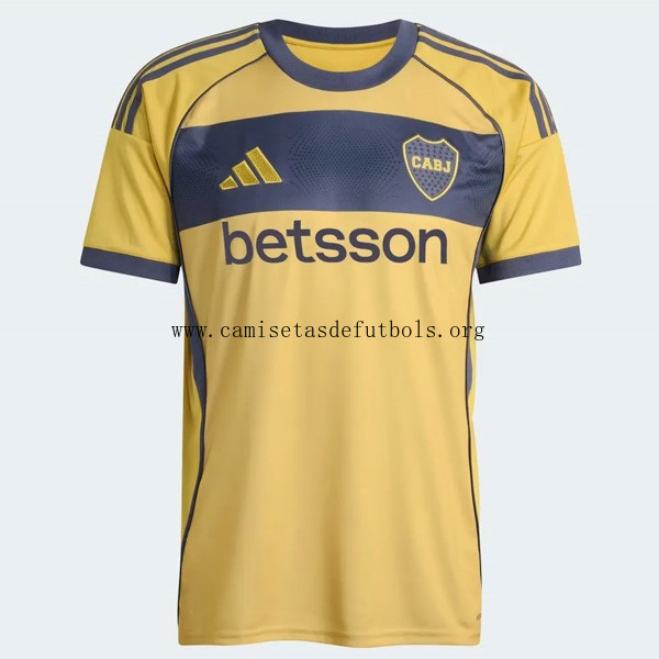 Camiseta Boca Juniors Replica Segunda Ropa 2025/26 Ofertón, agarra