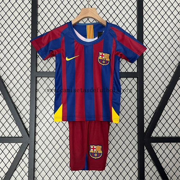 Camiseta Barcelona Replica Primera Ropa Retro Niño 2005 2006 Aprovéchalo este rebajón soberbio