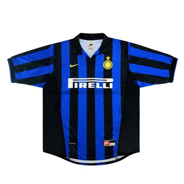 Camiseta Inter De Milán Replica Primera Ropa Retro 1998-99 Maravilloso oferta, dispara por tiempo limitado