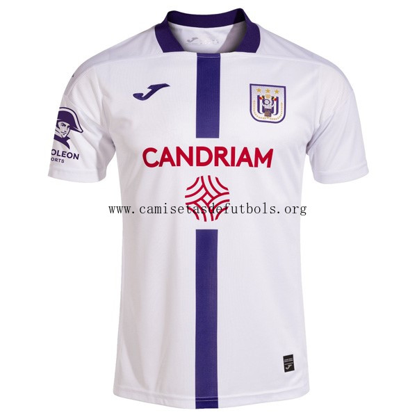 Camiseta RSC Anderlecht Replica Segunda Ropa 2023/24 Prodigioso preciaco, activa calidad asegurada