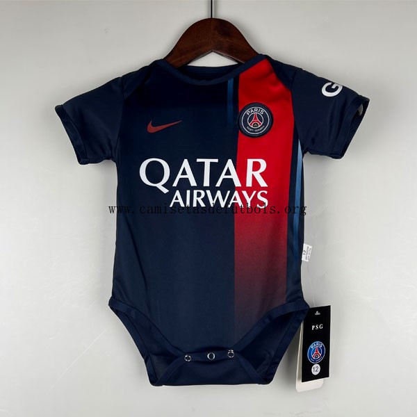 Camiseta PSG Replica Primera Ropa Bebé 2023/24 Liquidación maravilloso