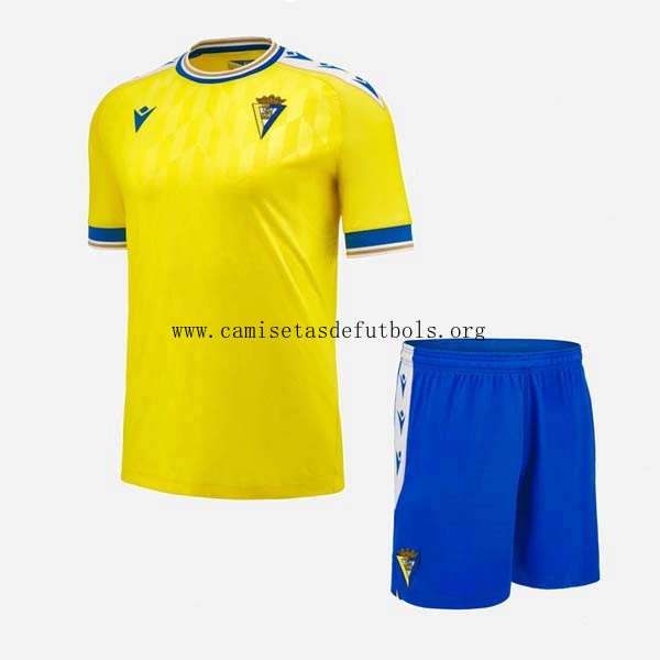 Camiseta Cádiz Replica Primera Ropa Niño 2023/24 ¡¡Cómo asequible rebaja de derribo!