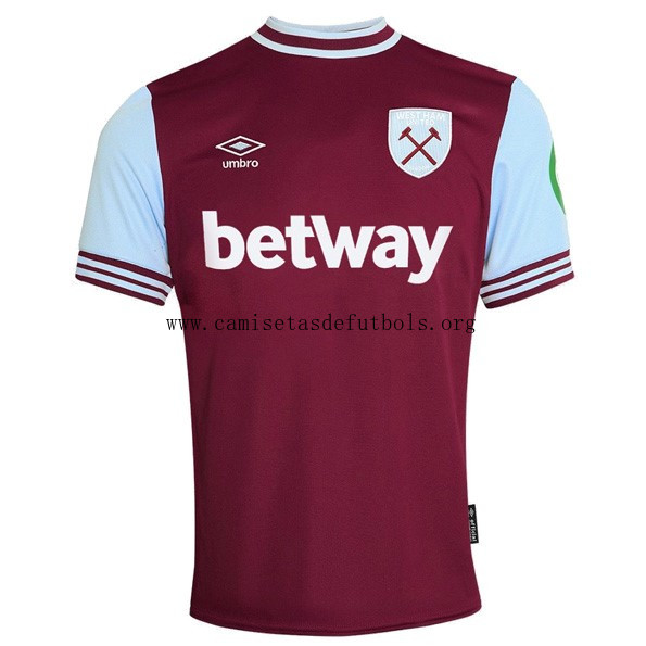Camiseta West Ham Replica Primera Ropa 2024/25 Descuentazo insuperable de outlet