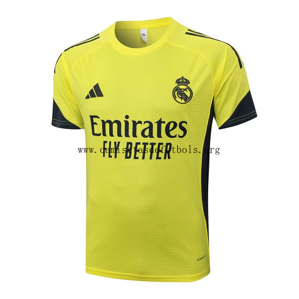 Camiseta Entrenamiento Real Madrid 2025/26 Amarillo 4 ¡¡Menudo/a excelente gangaza de fábrica!
