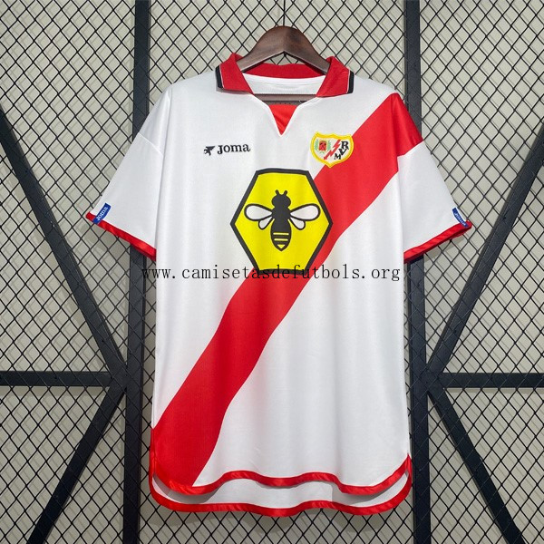 Camiseta Rayo Vallecano Replica Primera Ropa Retro 2001-2002 Barato precio, consigue sin competencia
