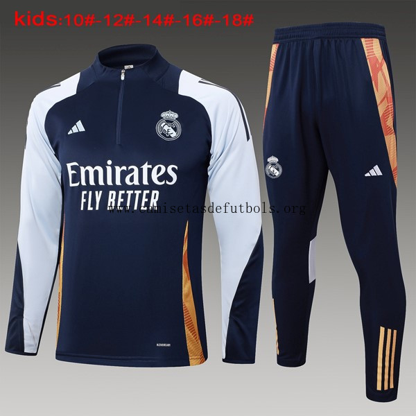 Niños Sudadera De Training Real Madrid 2024/25 Azul 5 Saldazo, paga menos