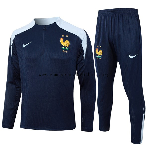 Sudadera De Training Francia 2024/25 Azul Razonable preciaco, hazte con él en todo el mercado