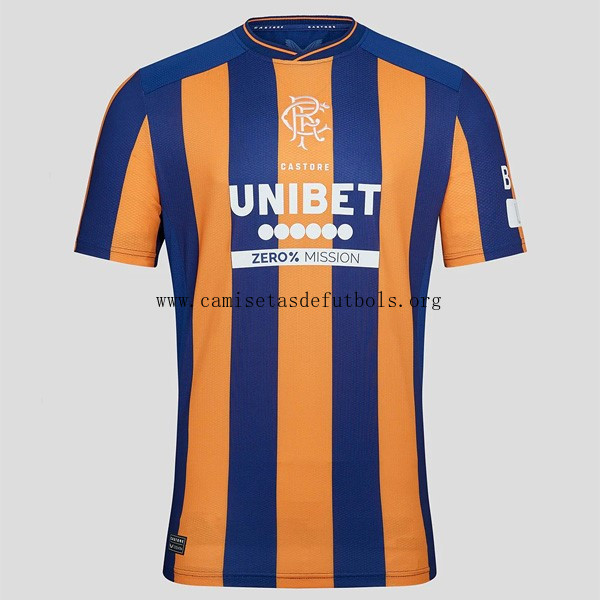 Camiseta Rangers Replica Tercera Ropa 2023/24 Liquidación regalado