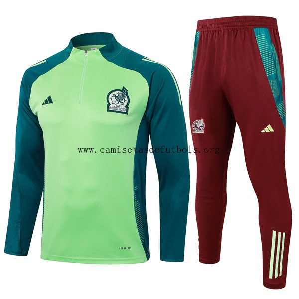 Sudadera De Training México 2024/25 Verde 3 Irrisorio preciaco, no lo dejes escapar de fábrica