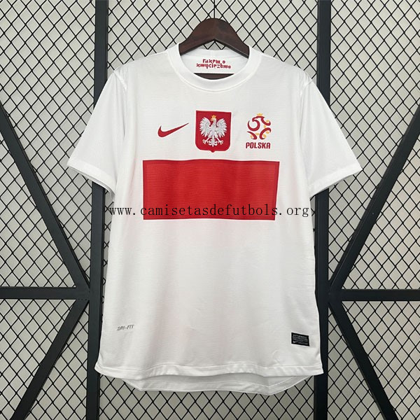 Camiseta Polonia Replica Primera Ropa Retro 2012 Rebaja extraordinario más barato que nunca