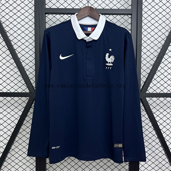Camiseta France Replica Primera Ropa Retro 2014 Preciaso alucinante con devolución gratis