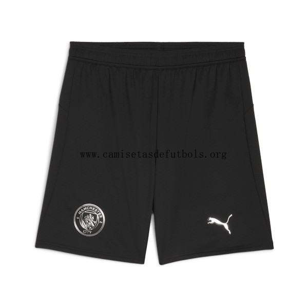 Pantalones Manchester City Replica Segunda Ropa 2025/26 ¡¡Qué ridículo preciaco de campeonato!